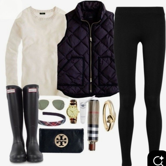 Hunter Original Tall Black Rain Boots, sz 9 - Picture 14 of 16